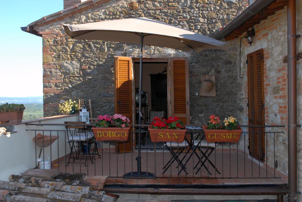Ferienwohnung Borgo San Gusme Exterior foto